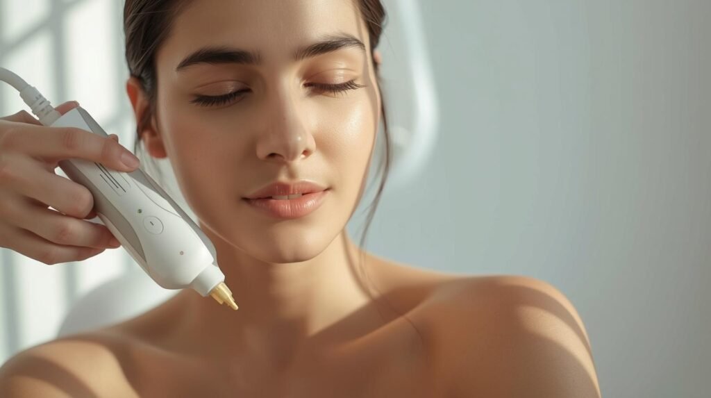 Painless laser hair removal